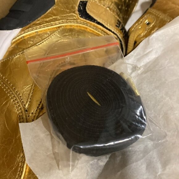 Nike Air Trainer 1 Premium Qs NFL Super Bowl 50 Metallic Gold 840169-700 sz - Picture 16 of 16